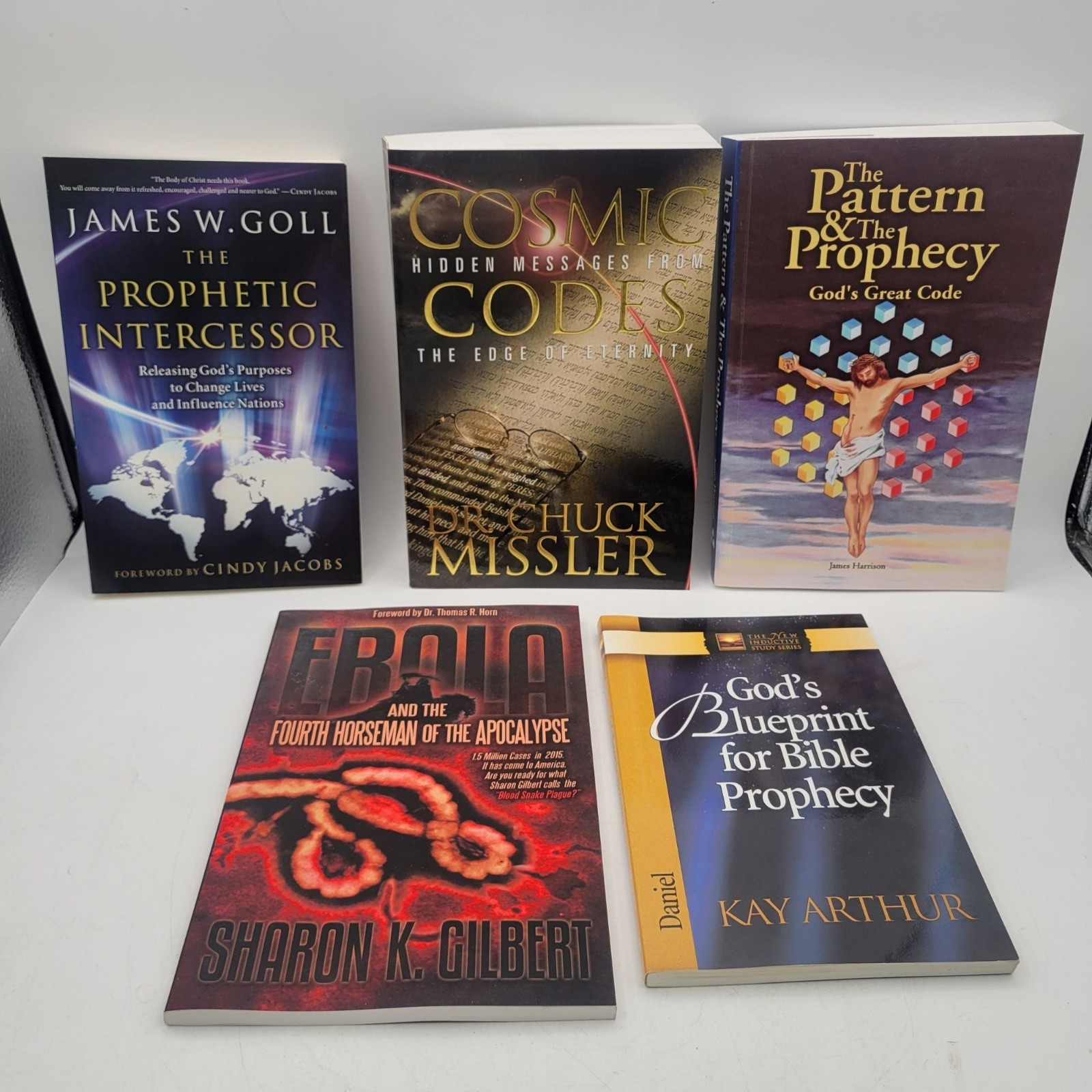Christian Prophecy Book Lot – Daniel Bible Prophecy, Apocalypse, Cosmic Codes