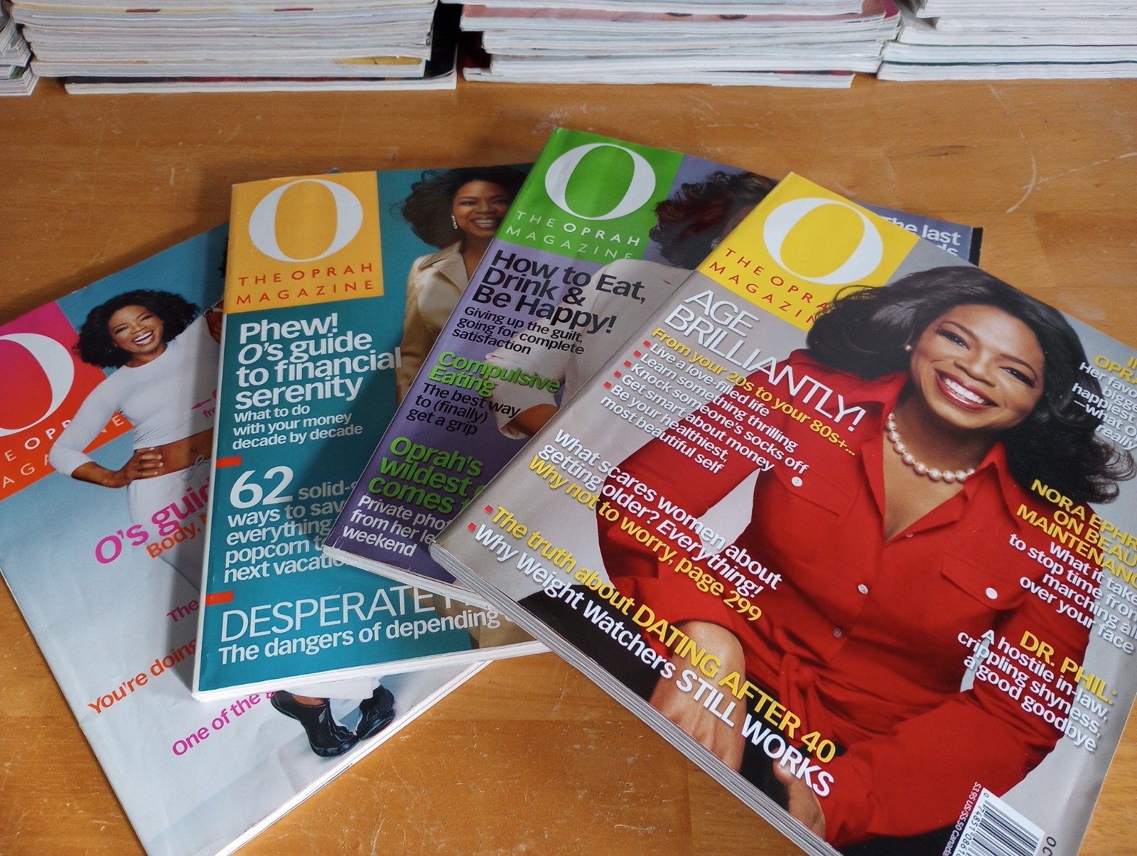 O, The Oprah Magazine Lot of 4 (2005)