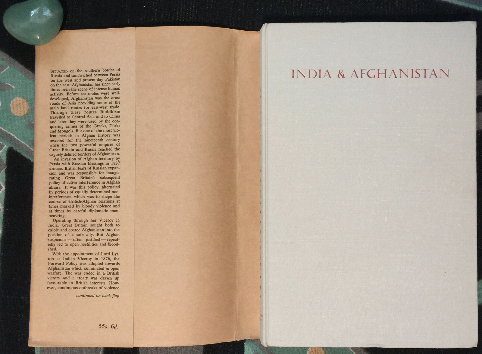 MIDDLE EAST INDIA and AFGHANISTAN 1963 1st ed D.P. Singhal hc sgnd World History