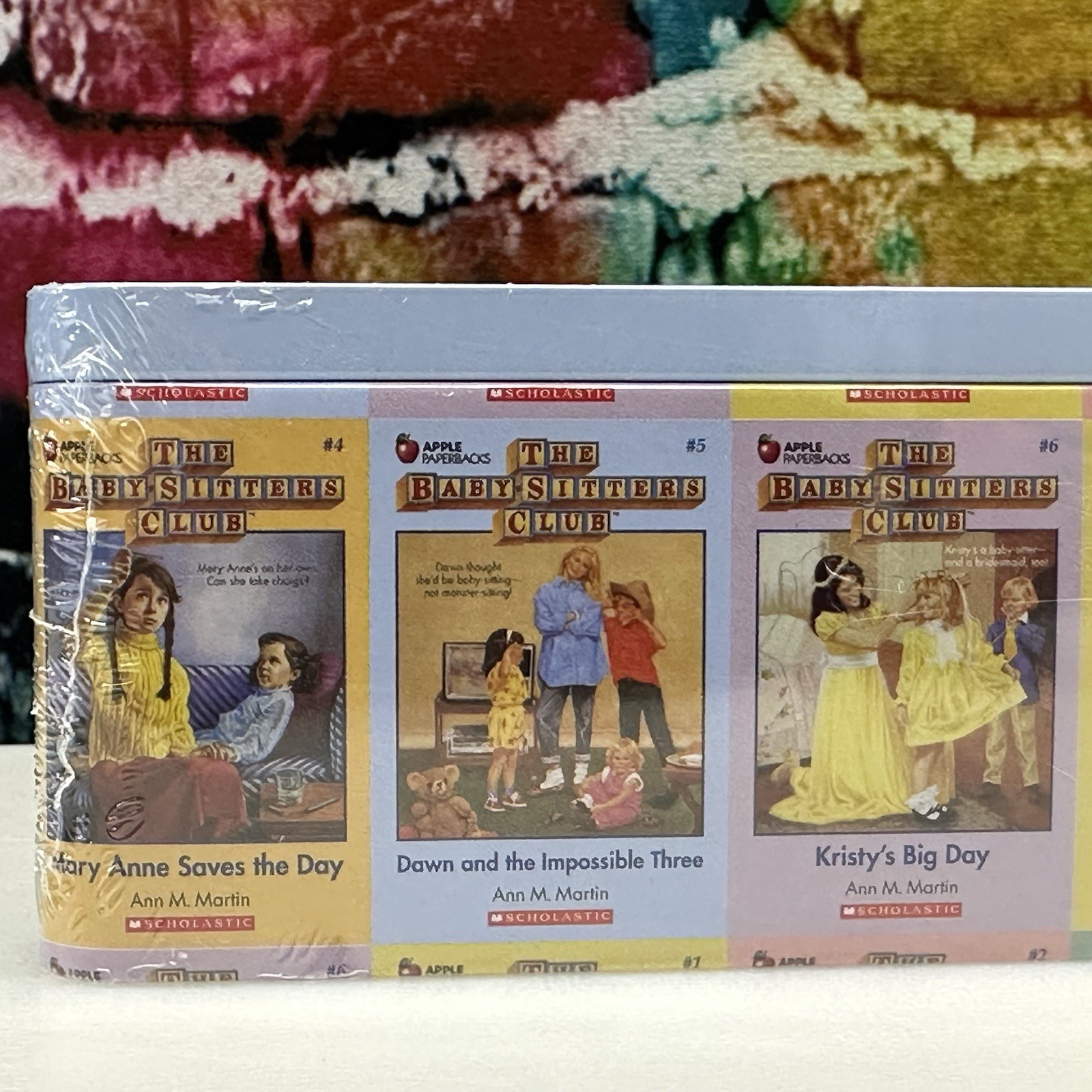 The Baby-Sitters Club Book Collection Retro Set by Ann M. Martin Tin Case NEW!