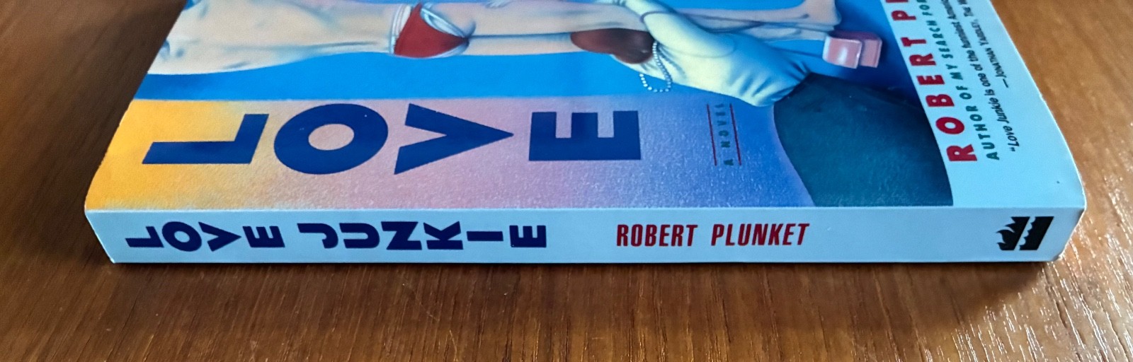 Love Junkie / Robert Plunket • 1st HarperPerennial ed • 1993 • PBK