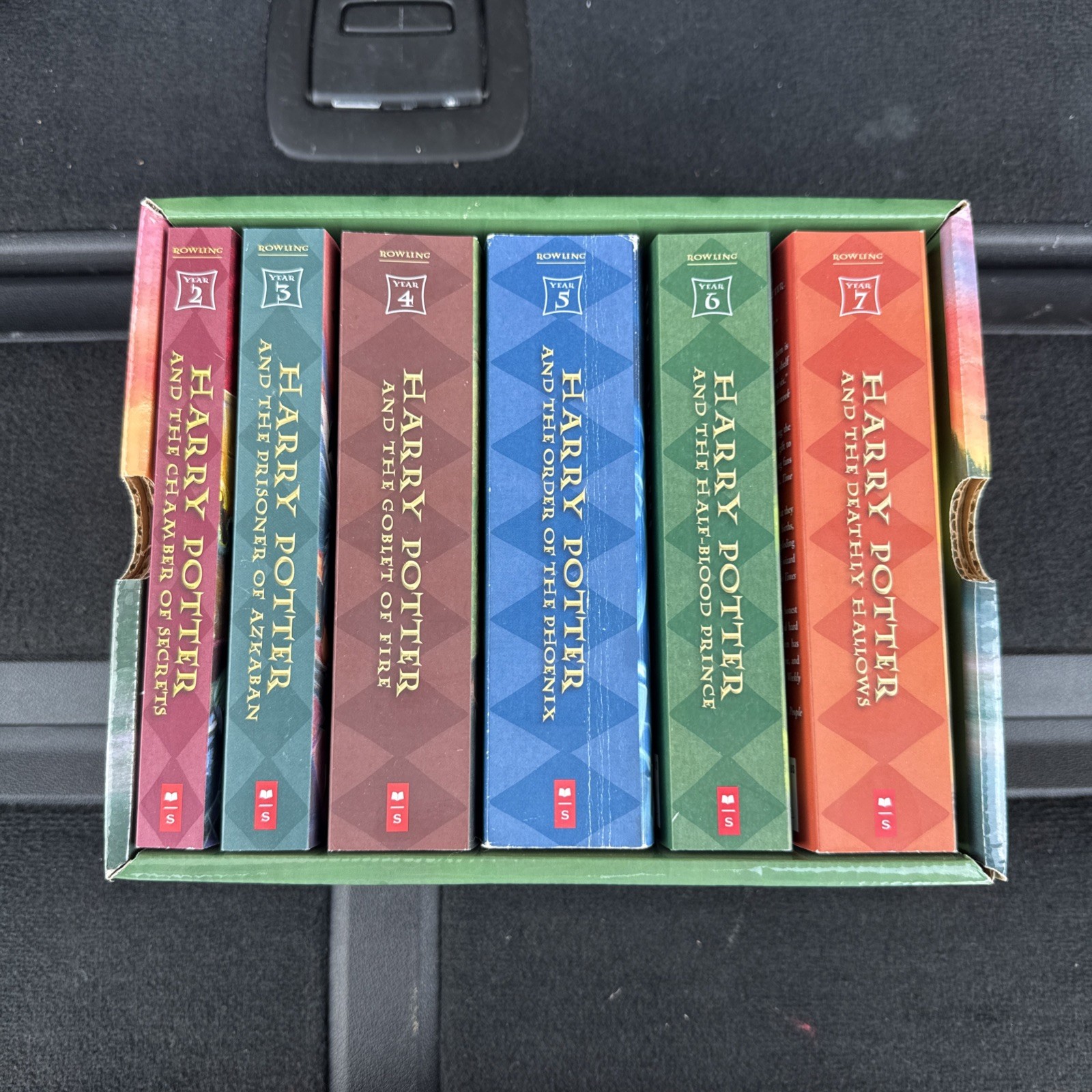Harry Potter The COMPLETE SERIES by JK Rowling Paperback Box Set Books 2-7