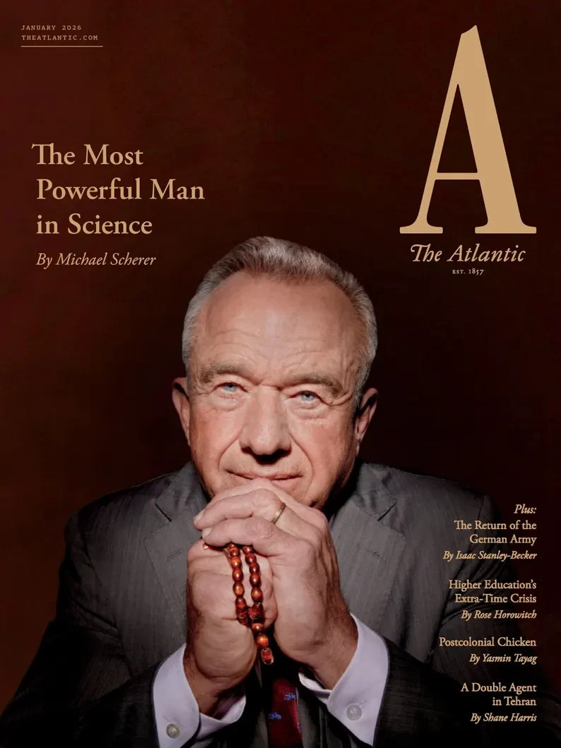 THE ATLANTIC MAGAZINE JANUARY 2026 | The Most Powerful Man In Science