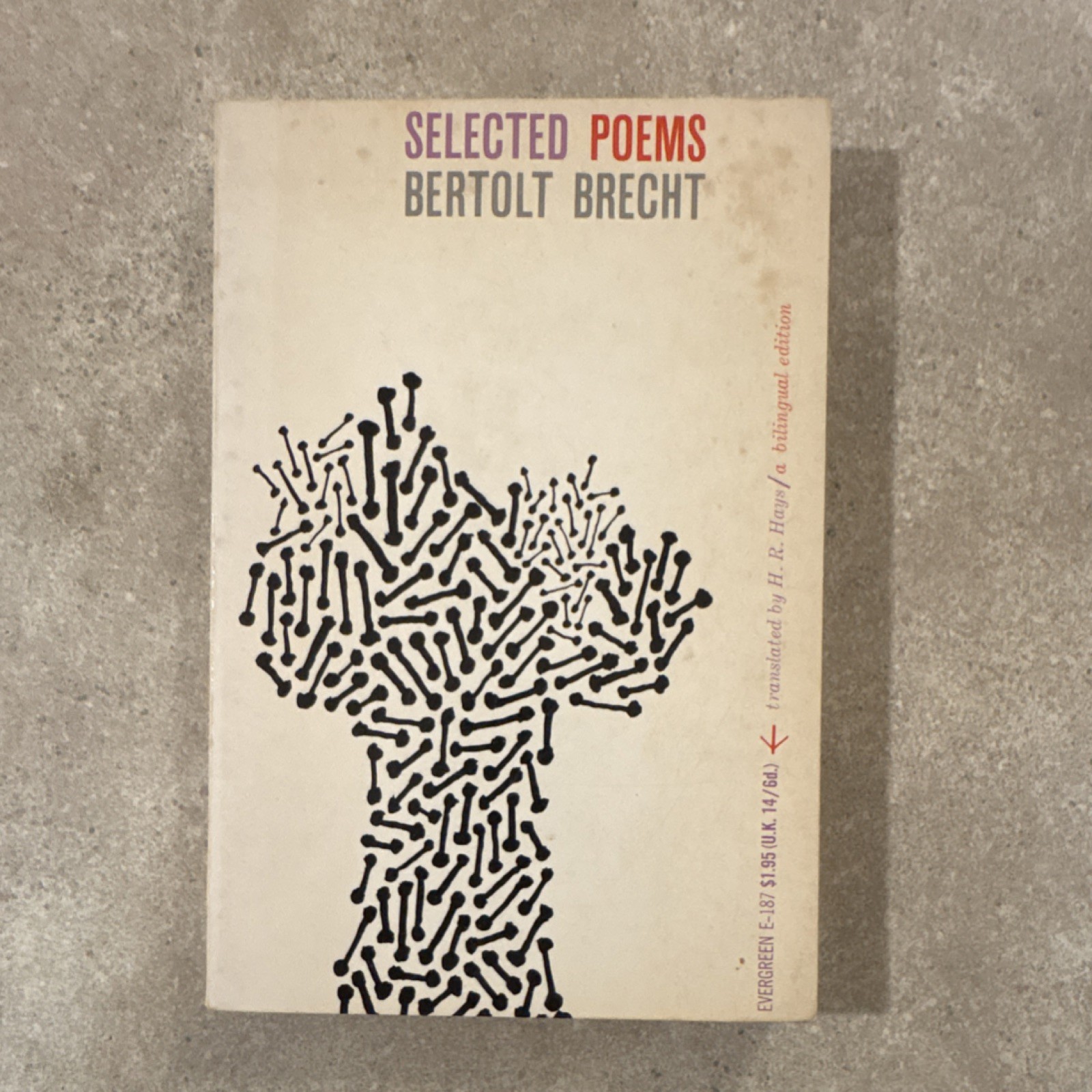 Selected Poems (Ch-a-7) by Bertolt Brecht, Grove Press: Sixth, Bilingu…