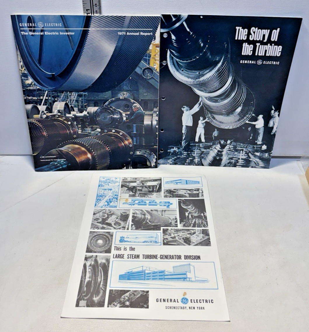 Vintage – General Electric Brochures (Qty 3)