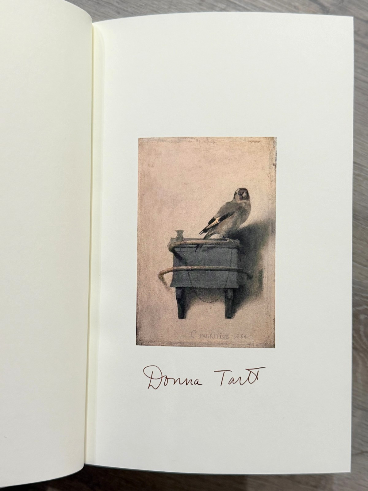 Signed First Edition, The Goldfinch, Donna Tartt, 1st/1st As New Pulitzer Prize