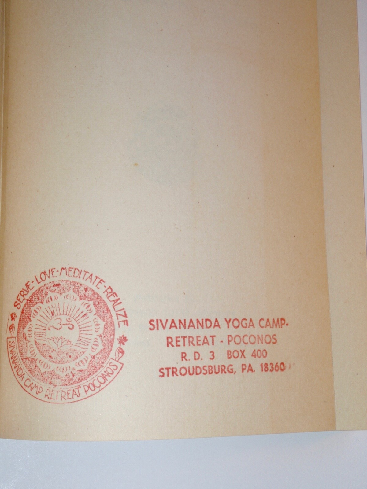 Practical Lessons In Yoga by Swami Sivananda 1971 The Divine Life Trust Society