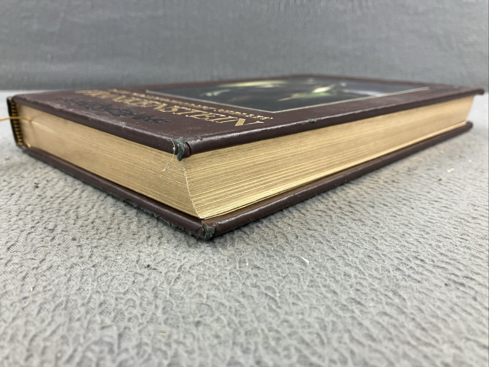 Frankenstein by Mary Wollstonecraft Shelley – Faux Leather Slight Imperfections