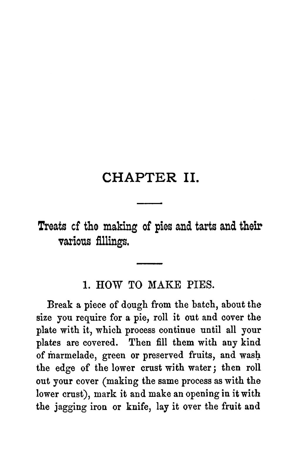 1872 The American Pastry Baker Vintage Cook Book 36 Pages