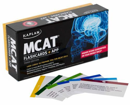 Kaplan Test Prep Ser.: Kaplan MCAT Flashcards + App by Kaplan Test Prep…