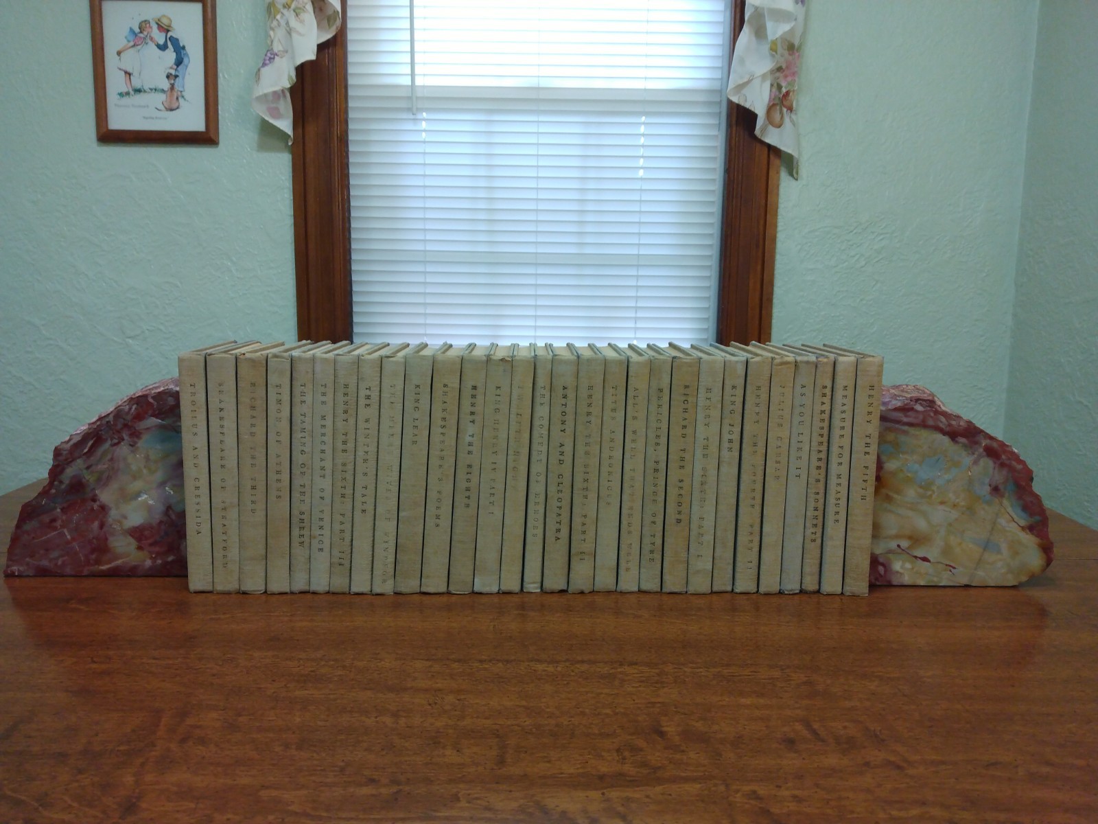 Lot of 29 The Yale Shakespeare Set – Vintage Hardcover Books, Plays & Poems