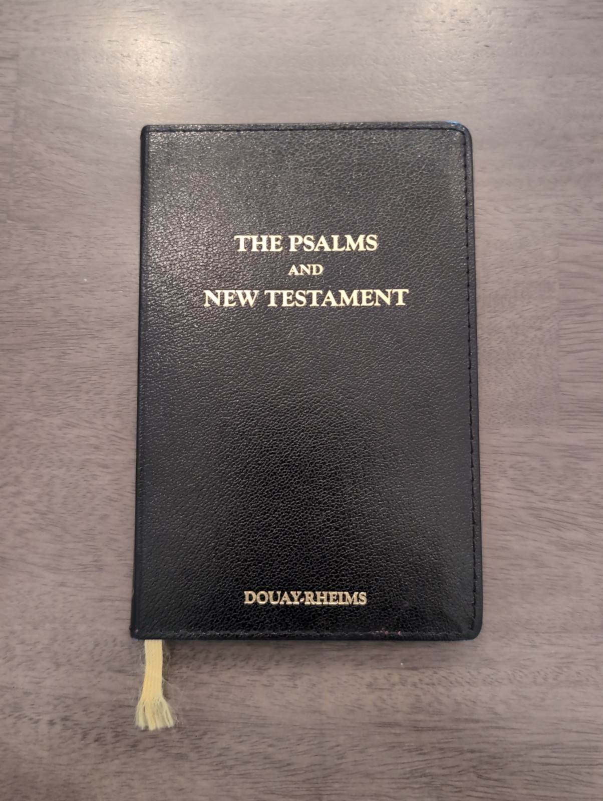 Douay-Rheims Psalms And New Testament Baronius Press Faux Leather Catholic