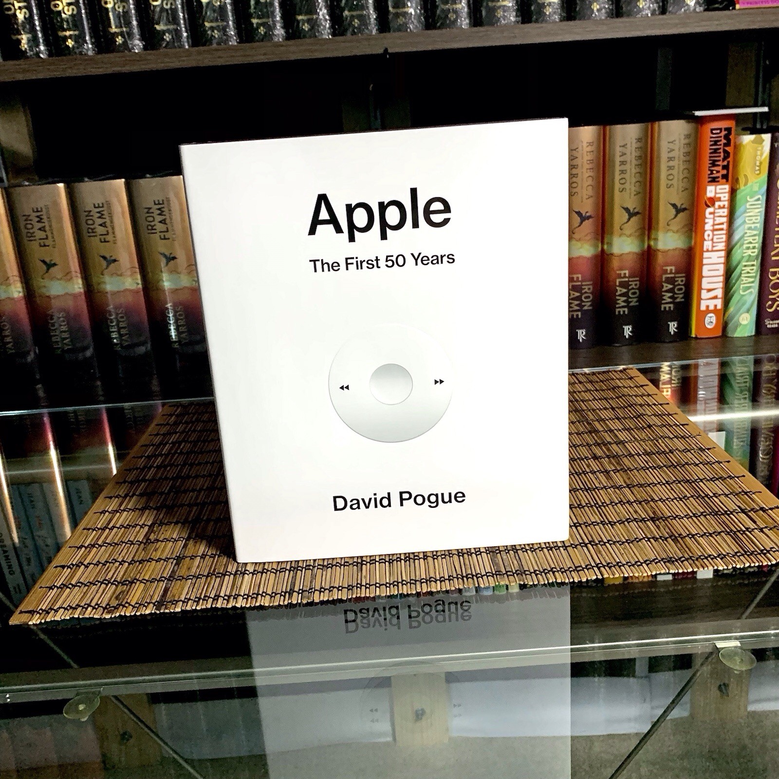 Signed Apple The First 50 Years David Pogue 2026 Hardcover Steve Jobs Tim Cook