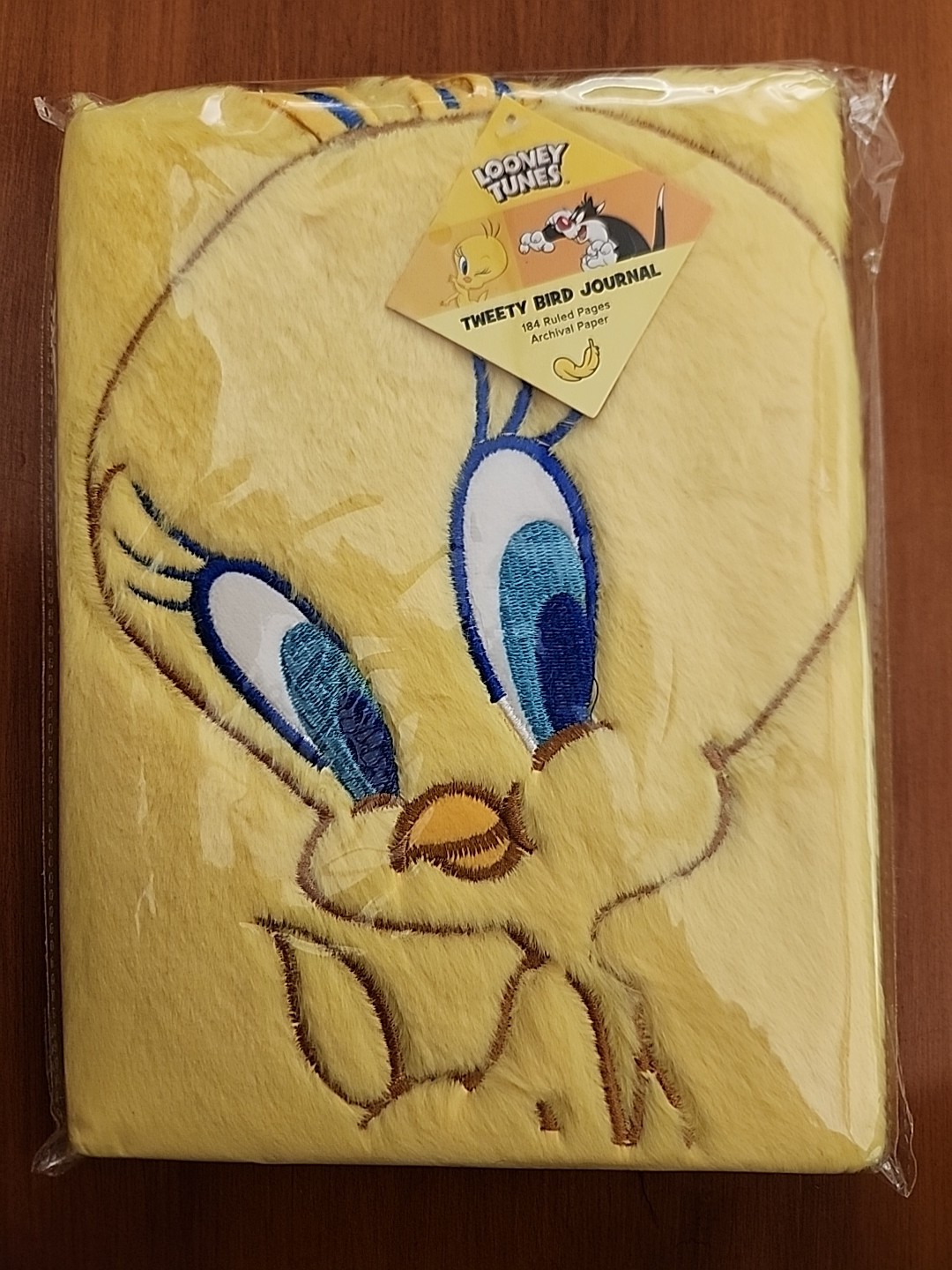 Insight Editions Looney Tunes: Tweety Bird Plush Journal NEW!