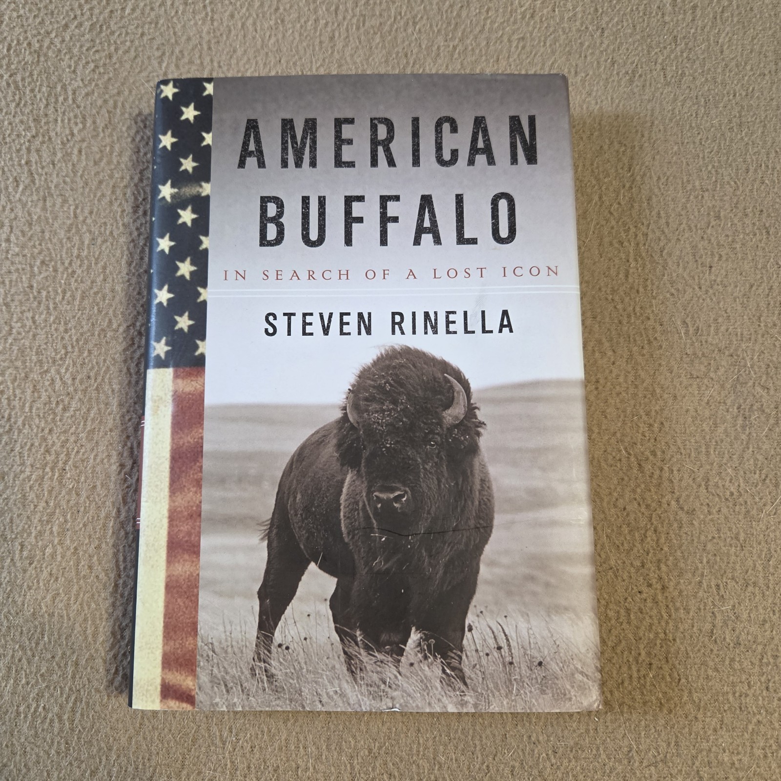 American Buffalo, Steven Rinella, SIGNED 1st Edition/2nd Printing, 2008, HC/DJ