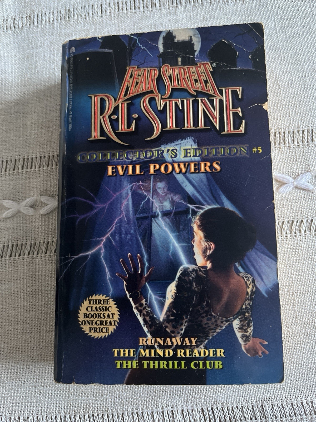 R.L. Stine Fear Street Collector’s Edition #5 Evil Powers 1st Print Archway 1999