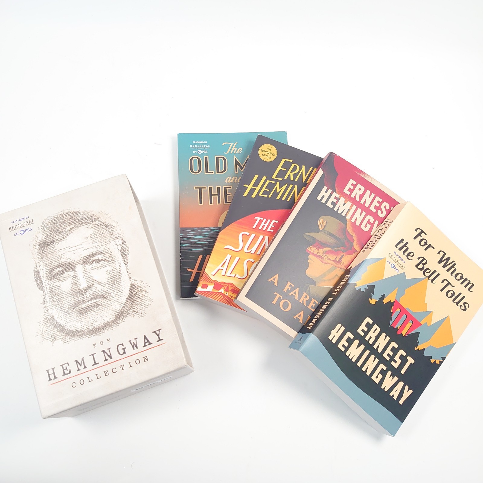 Ernest Hemingway Box Set (2021, Paperback) Very Good