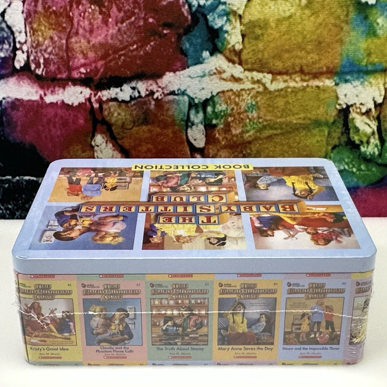 The Baby-Sitters Club Book Collection Retro Set by Ann M. Martin Tin Case NEW!