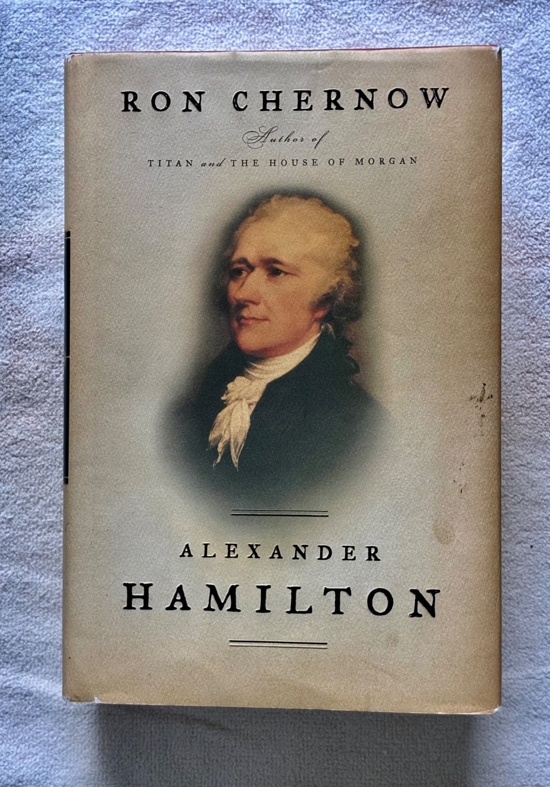 ALEXANDER HAMILTON / Ron Chernow Signed 1st Edition/1st Printing 2004 Penguin VG