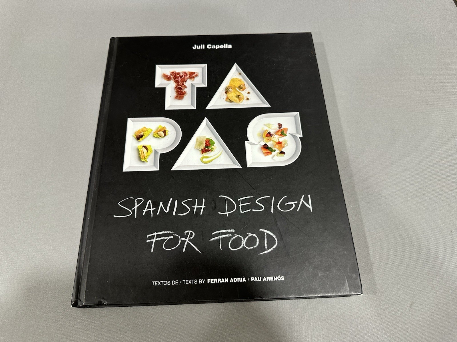 Tapas Spanish Design For Food Hard Cover