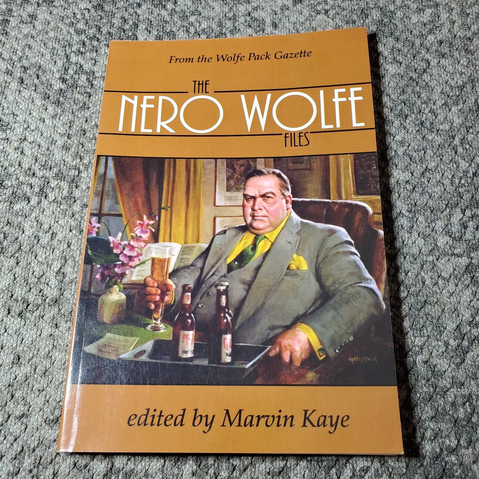The Nero Wolfe Files Marvin Kaye 2005 Mystery Anthology Wildside Press
