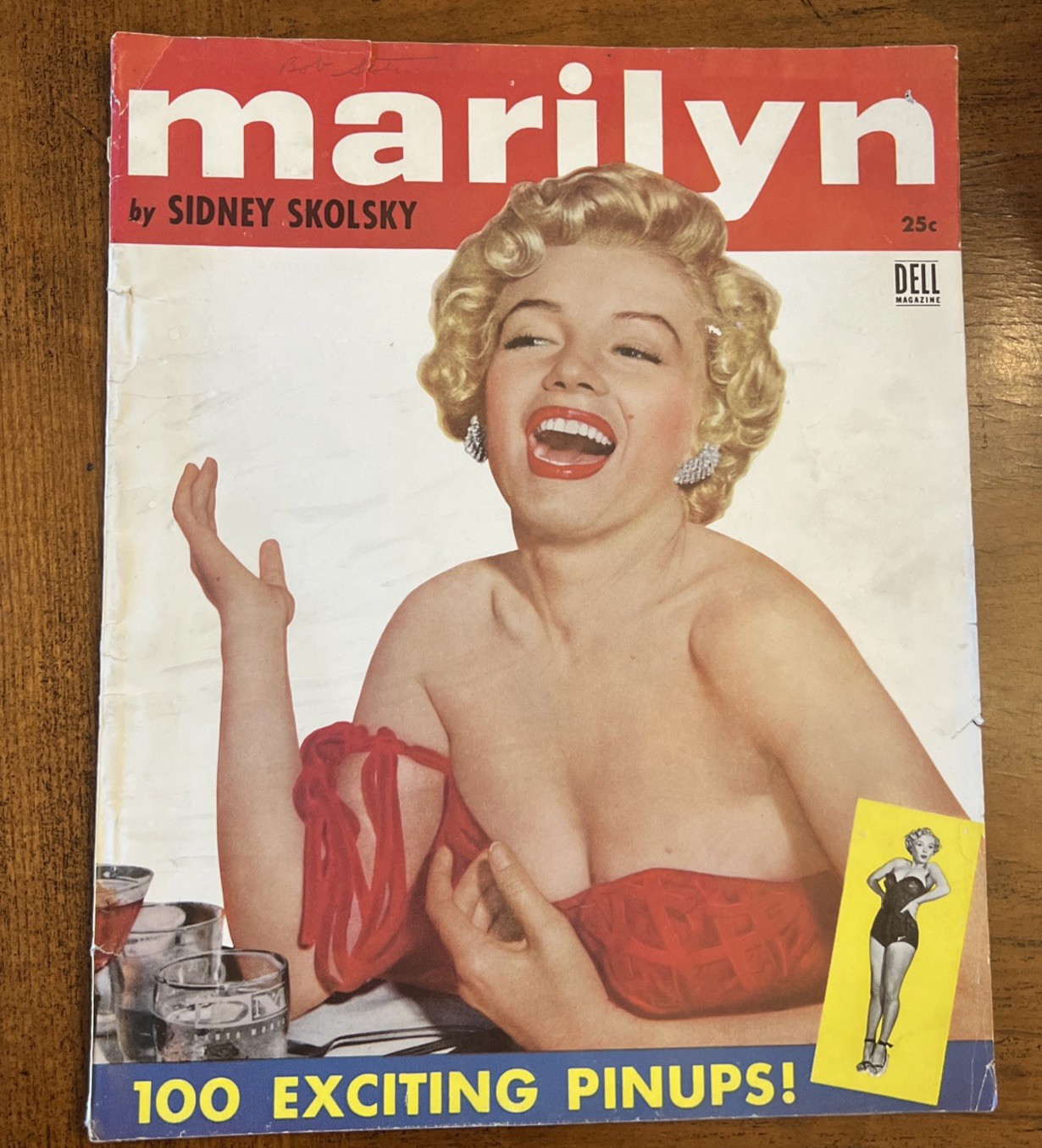 vintage 1954 Marilyn Monroe, 82 pages Dell Pub Co. magazine