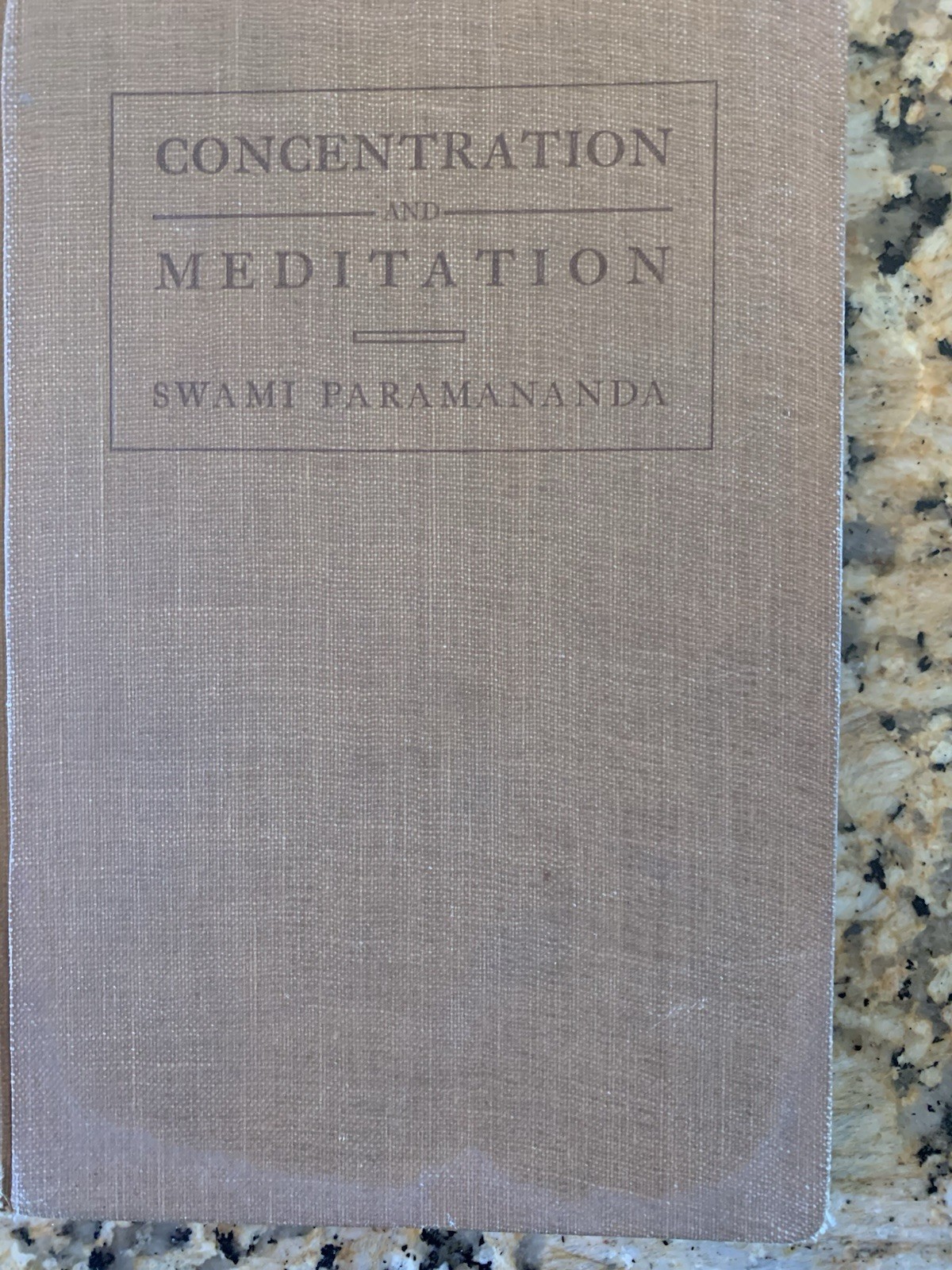 Concentration & Meditation by Swami Sivananda 1969 Divine Life Society 4th Ed.