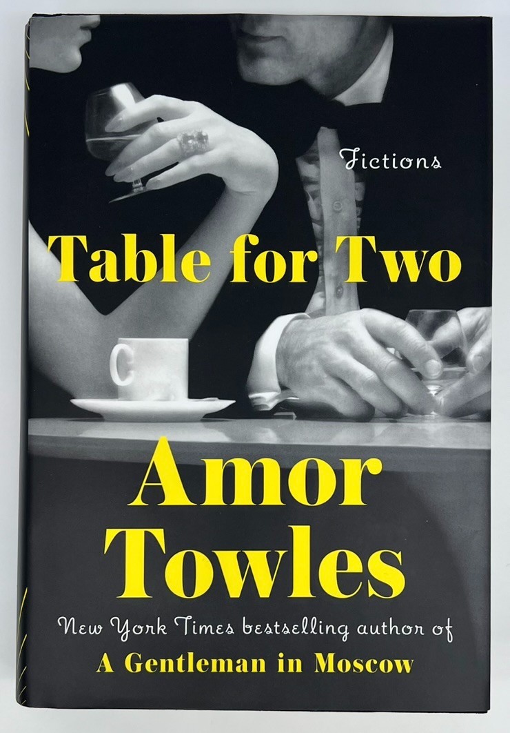 Table for Two – Amor Towles | SIGNED | Hardcover