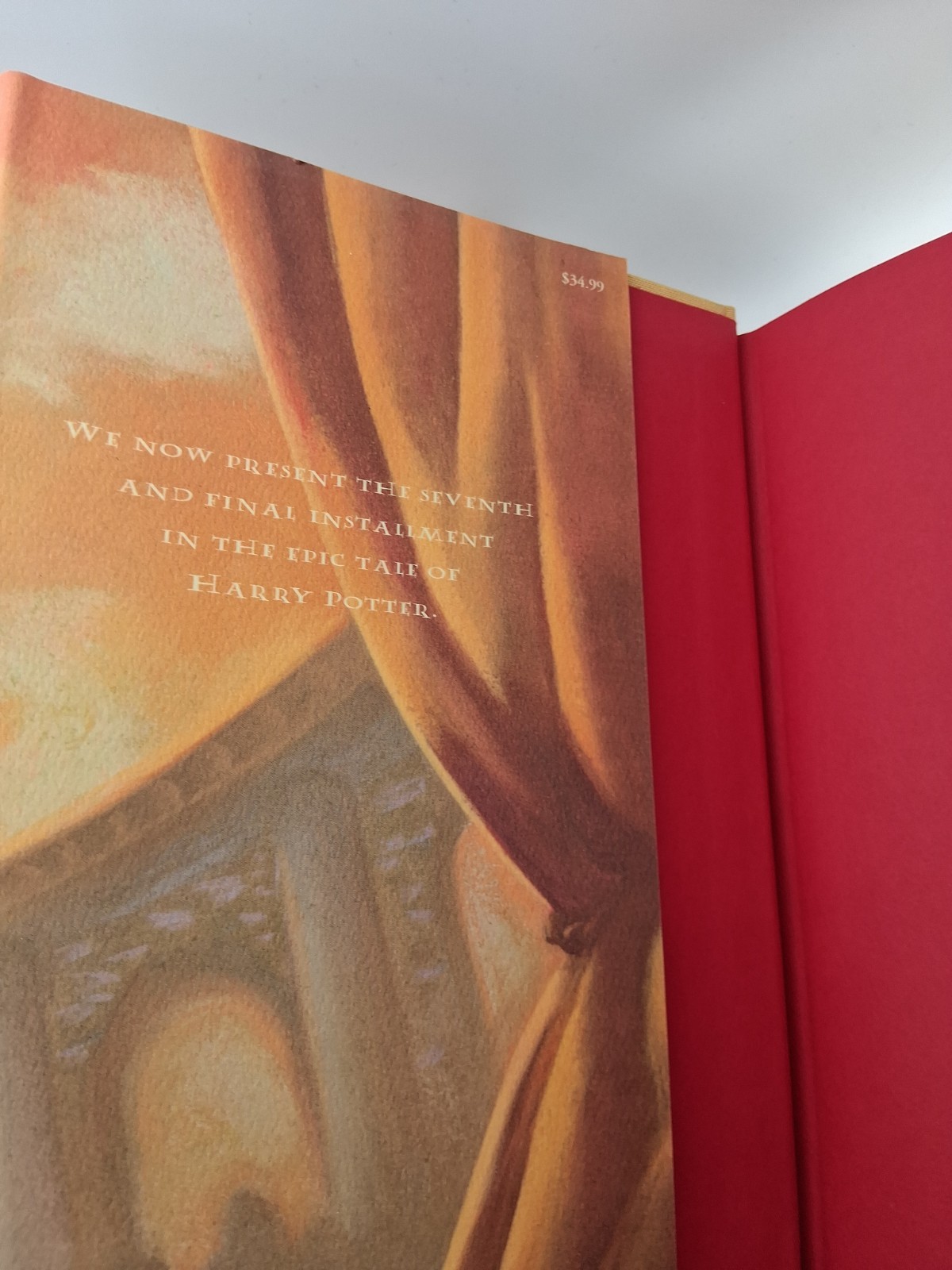 HARRY POTTER Deathly Hallows TRUE First Edition, 1st Printing DJ 759 pages Error