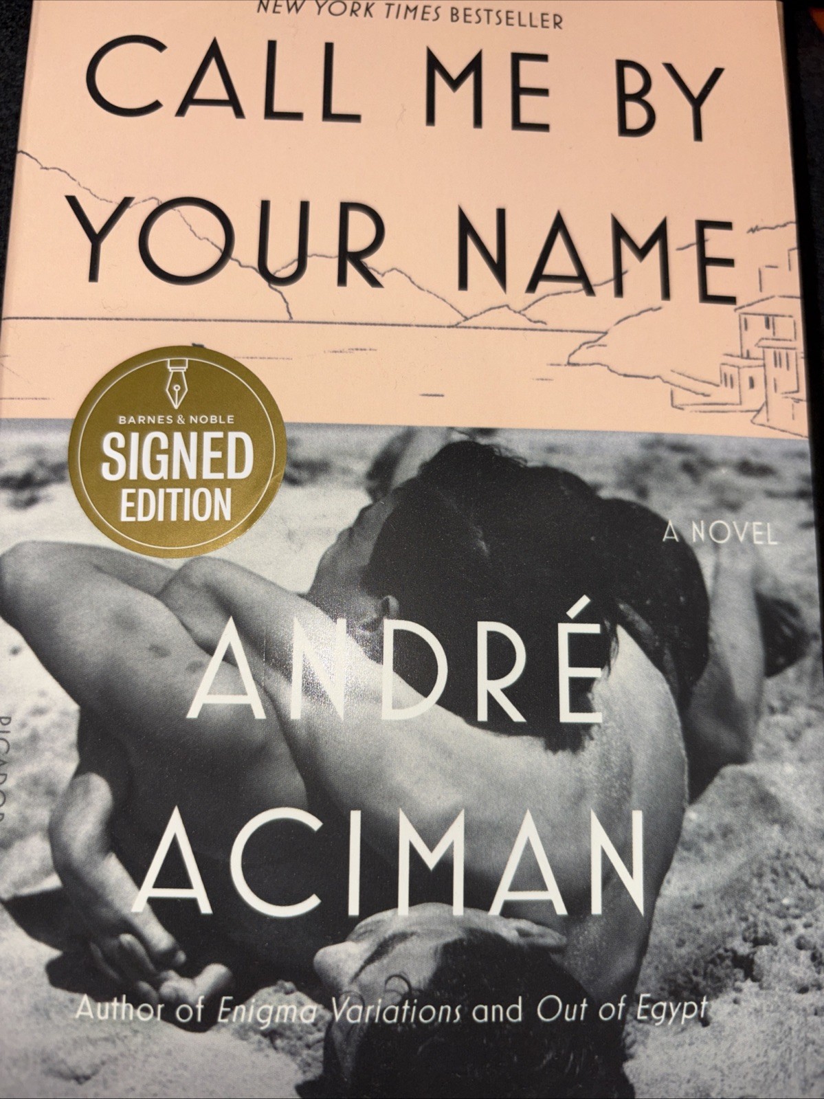 SIGNED NEW André Aciman Call Me by Your Name Paperback Book