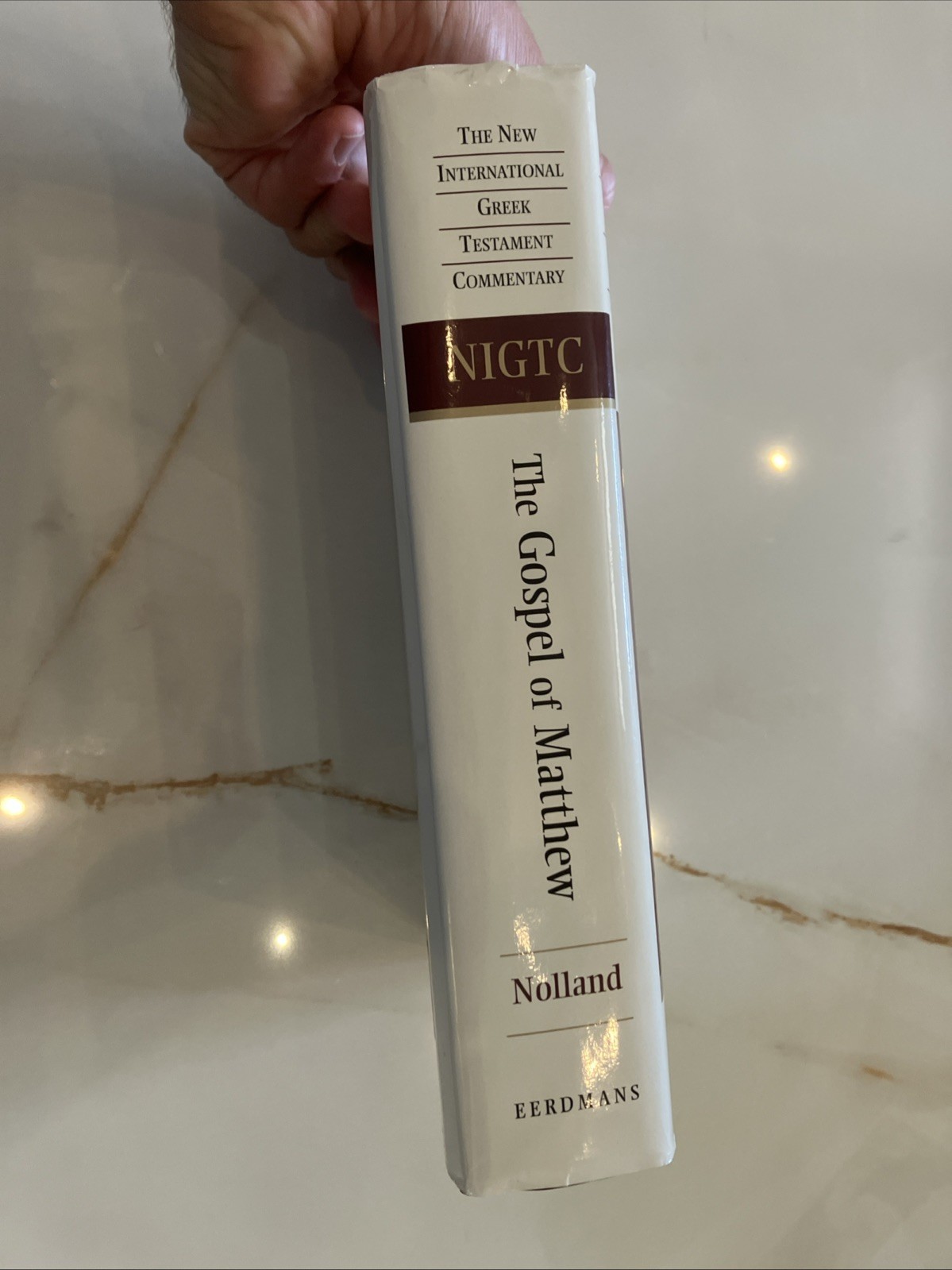 The Gospel Of Matthew John Nolland NIGTC HC Dust Jacket Eerdmans