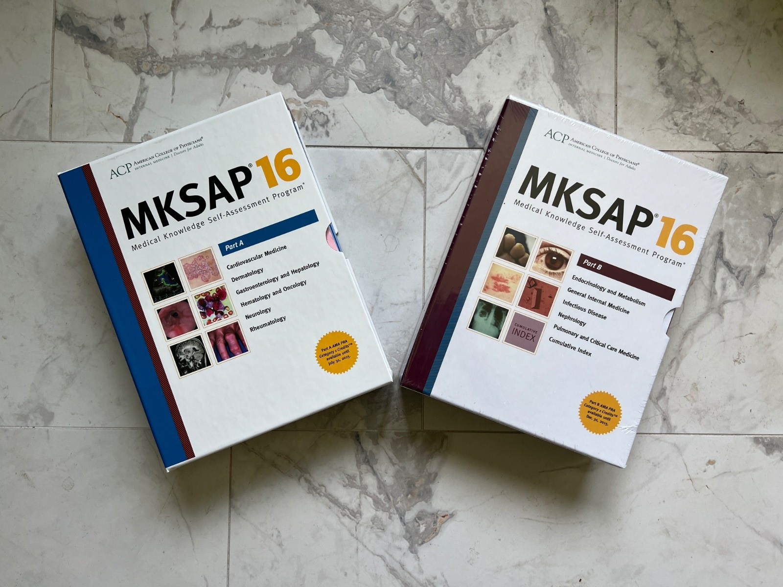 ACP MKSAP 16 Part A & B Medical Knowledge Self-Assessment Program