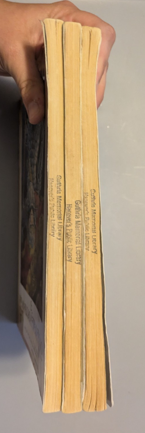 Lot of 3 Nausicaa of the Valley of the Wind Volume I, 2, 3 Library Copies