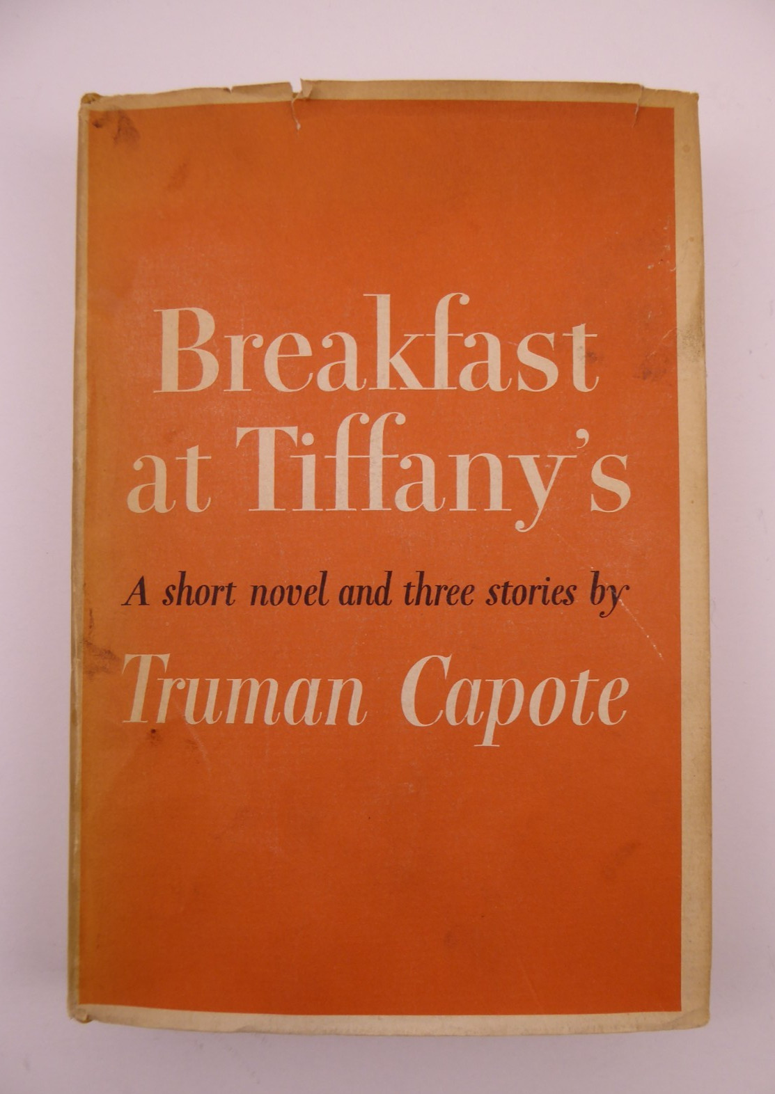 BREAKFAST AT TIFFANY’S Truman Capote NOVEL & STORIES 1st Edition First Printing