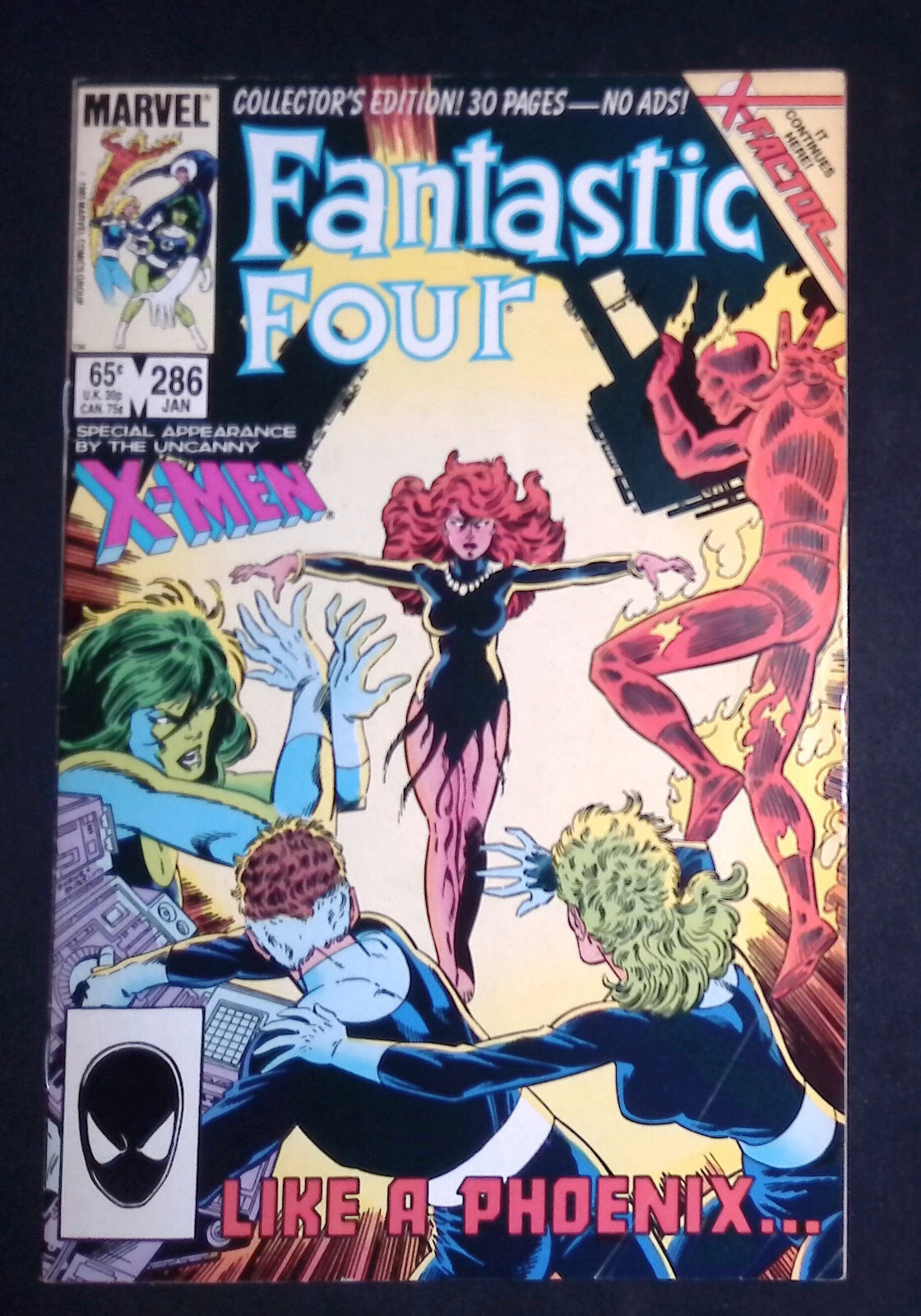 Fantastic Four #286 Copper Age Marvel Comics VF-