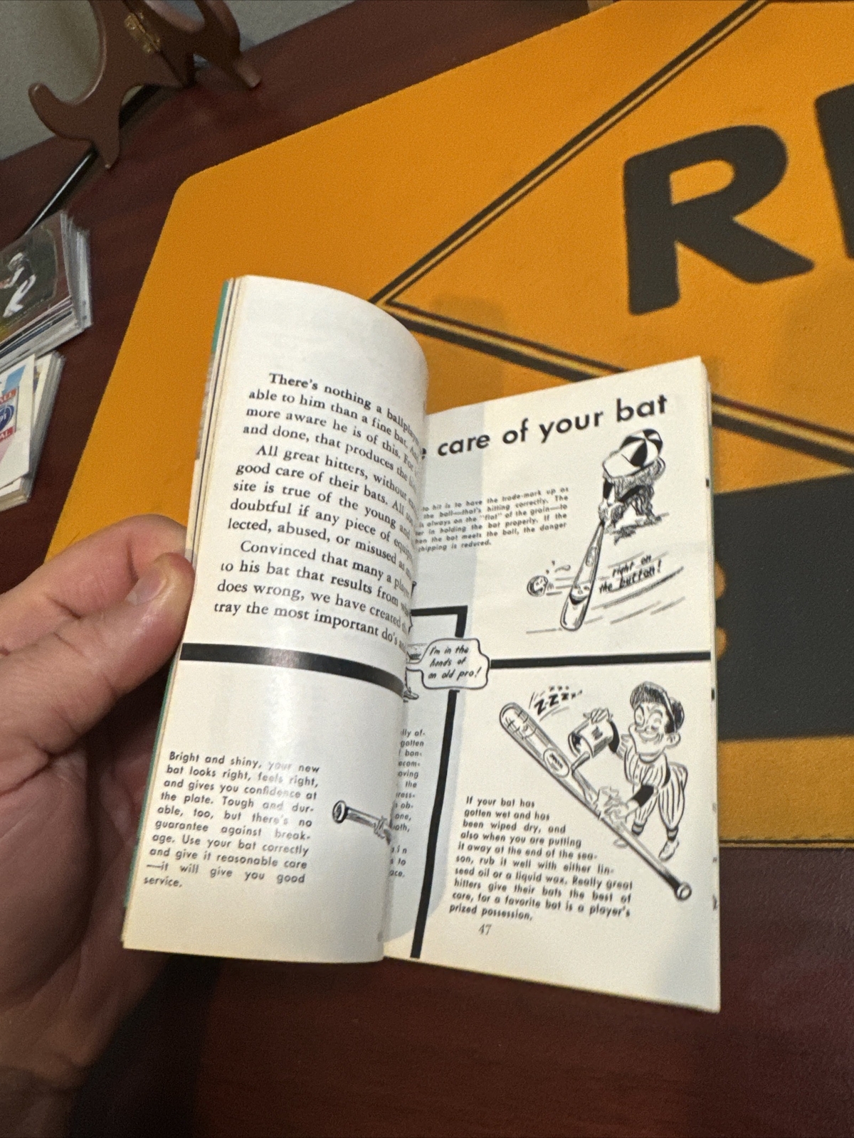 FAMOUS SLUGGER YEARBOOK, 1967, USED, 61 PAGES. VERY NICE