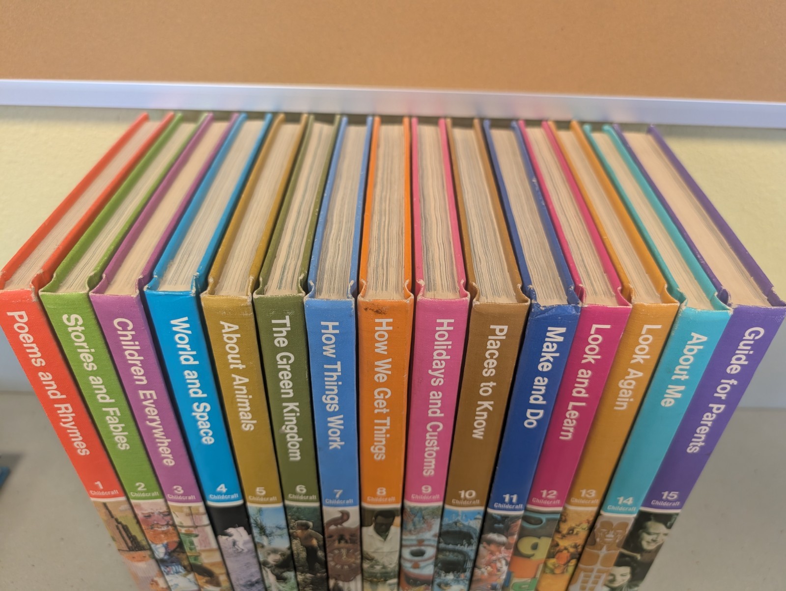 Vintage Childcraft Complete Set-The How and Why Library – #1-15 Free Shipping