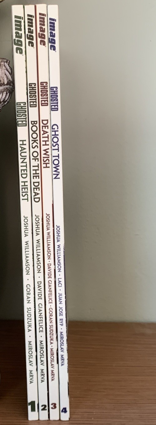Ghosted 1-4 Graphic Novels (complete set) by Williamson, Gianfelice & Sudzuka