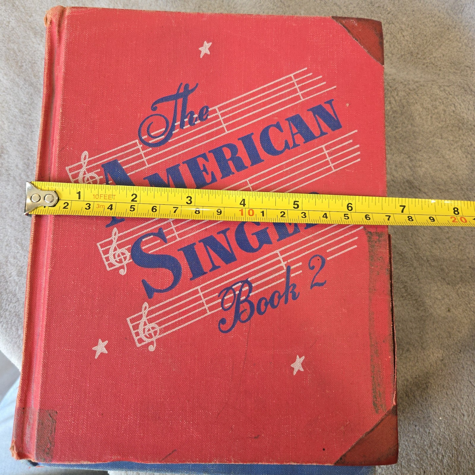 The American Singer Book 2, 3, 4, 5 Hardcover 1940s-50s Vintage School Americana