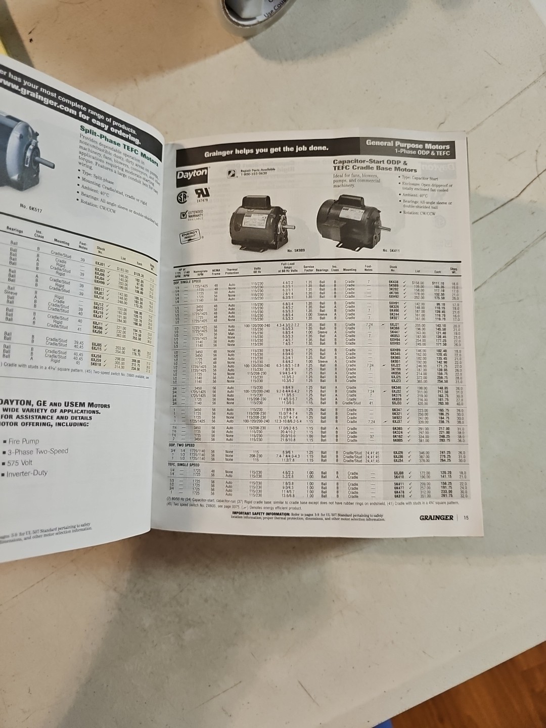 VINTAGE 2003/2004 Grainger Catalog. No. 394