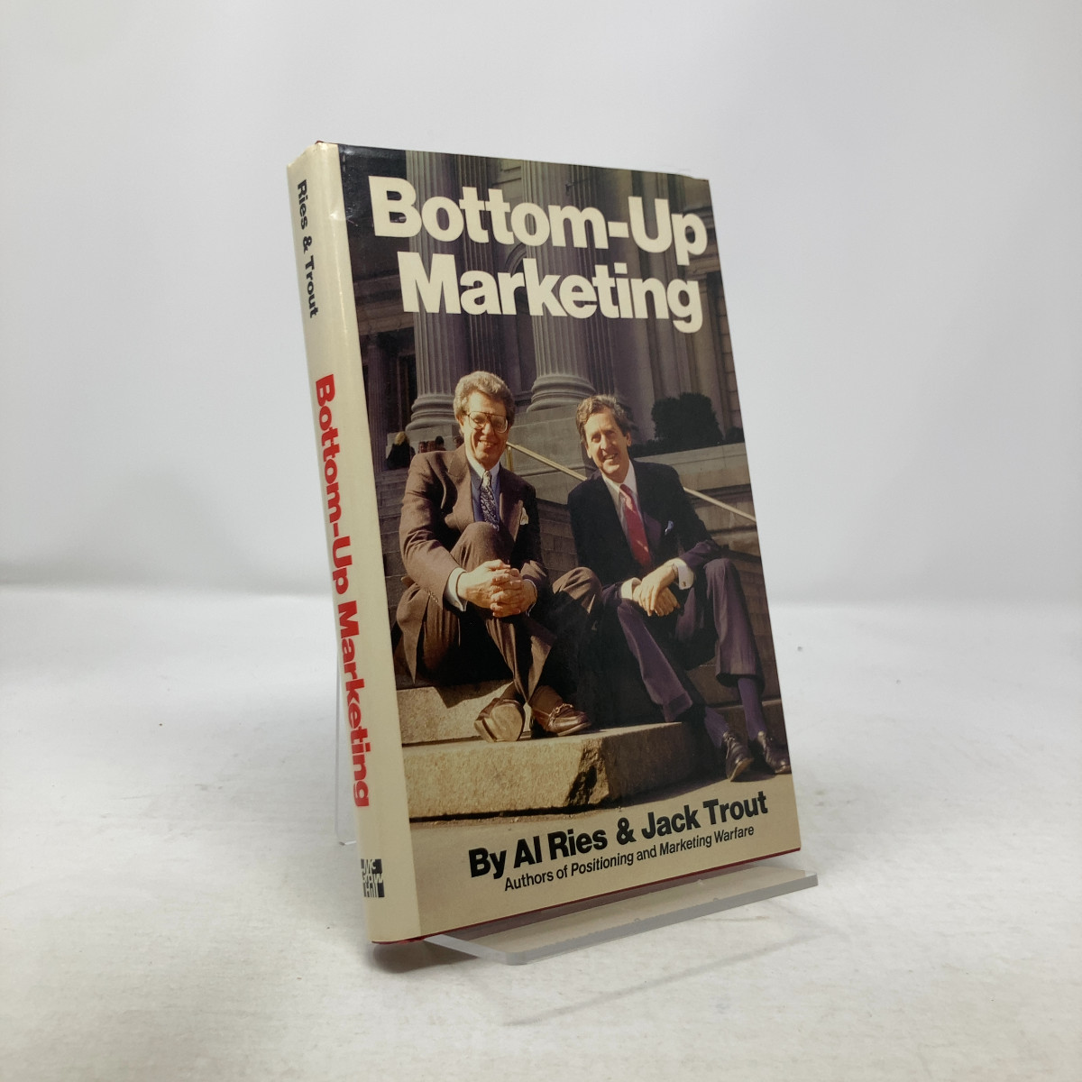 Bottom-Up Marketing by Al Ries & Jack Trout HC First Edition Like New 1989 Sign