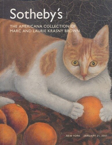 Sotheby’s. the Americana Collection of Marc and Laurie Krasny Brown. January 2..