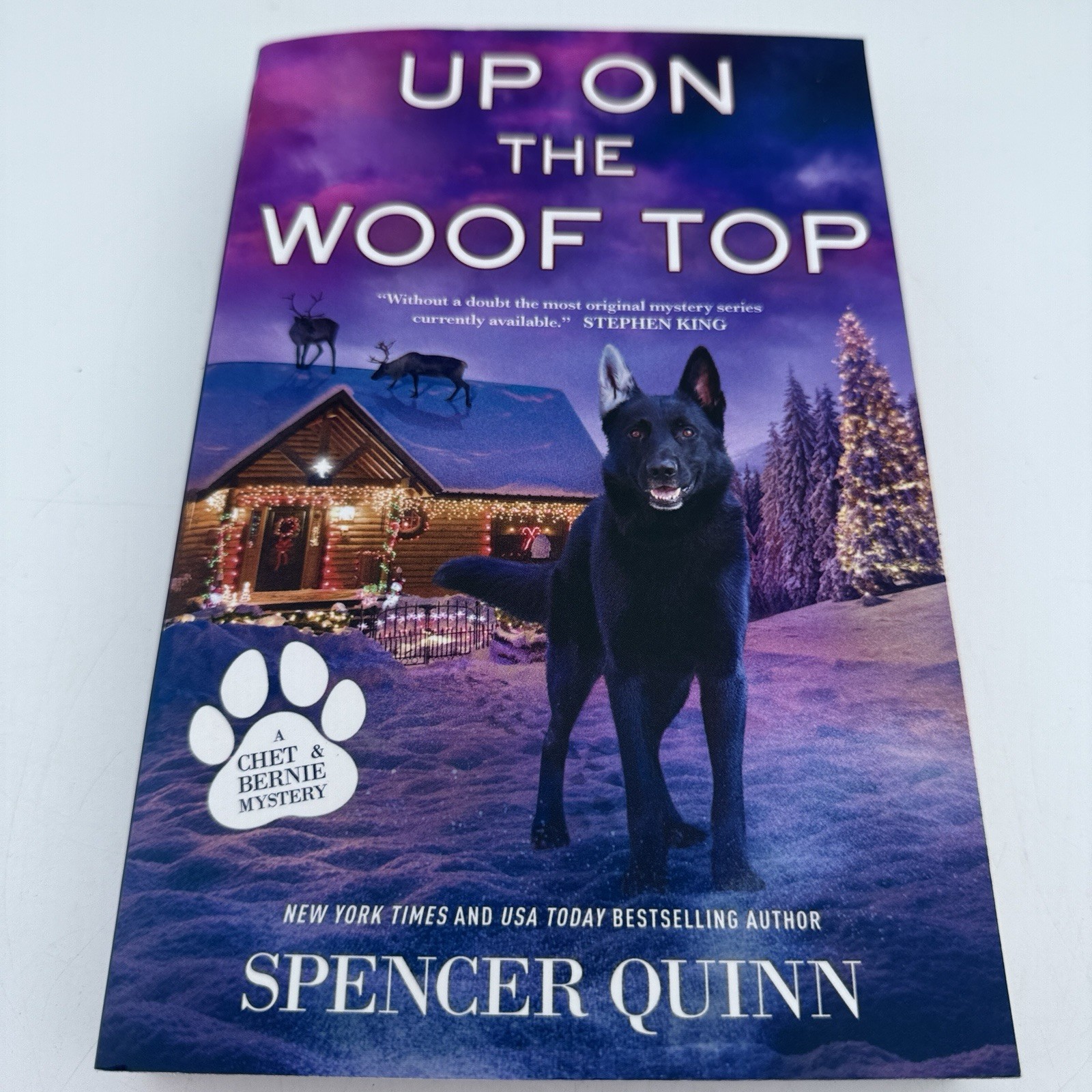 Up on the Woof Top A Chet & Bernie Mystery paperback Spencer Quinn