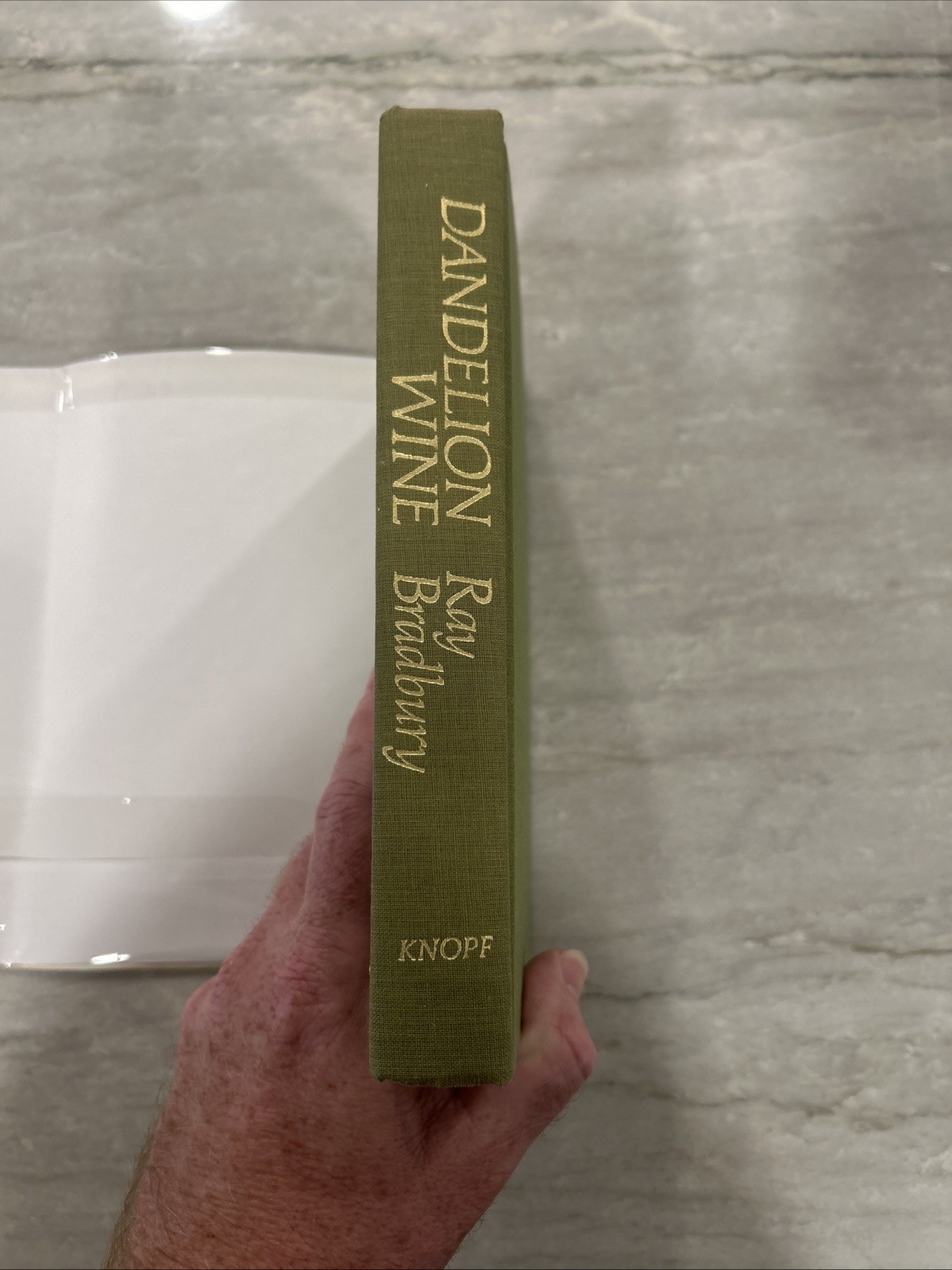 Dandelion Wine by Ray Bradbury – Reissue – Signed with Drawing.