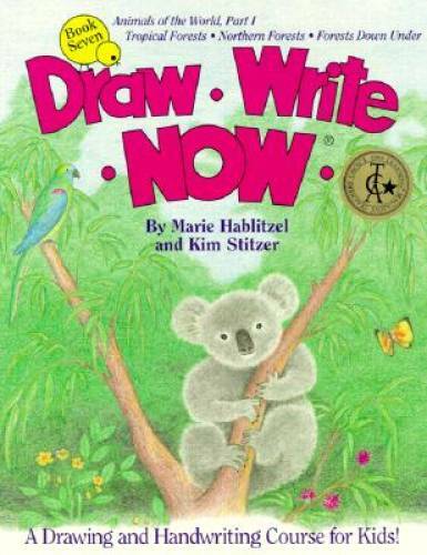 Draw Write Now, Book 7: Animals of the World, Forest Animals (Draw Write – GOOD