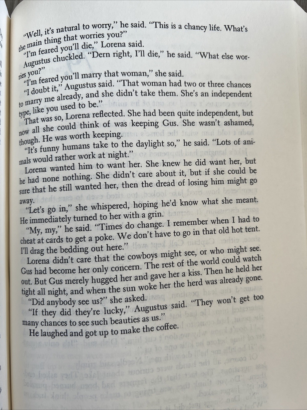 Lonesome Dove 1985 Larry McMurtry 1st Edition 6th Printing HC Book Typo Pg 621