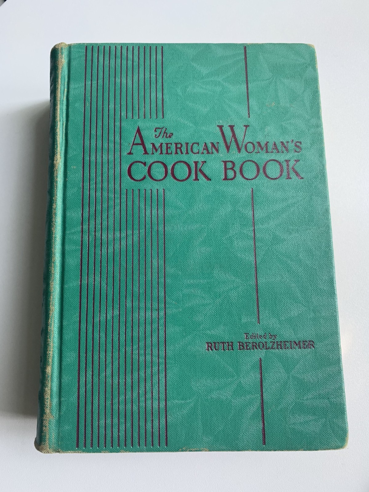 Vintage The American Woman’s Cook Book by Ruth Berolzheimer, 1941, Thumb Indexed