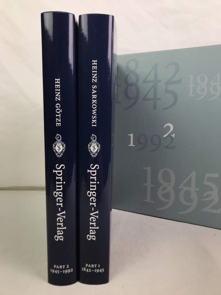 Springer-Verlag: History of a Scientific Publishing House (2 Volume Set). Part 1