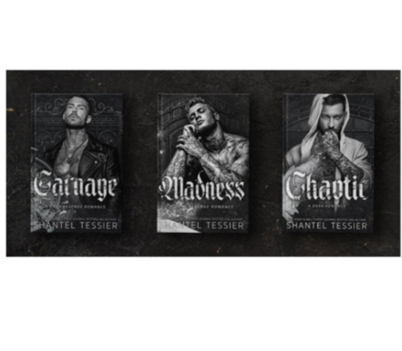 3 book set Chaotic by Shantel Tessier English paperback FREE SHIPP