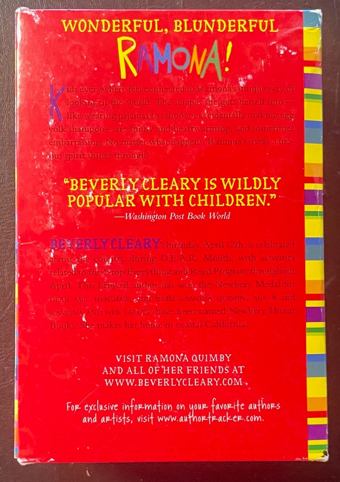 THE COMPLETE RAMONA COLLECTION. Beverly Cleary Books 1-8. Boxed Set. Pbk. GC